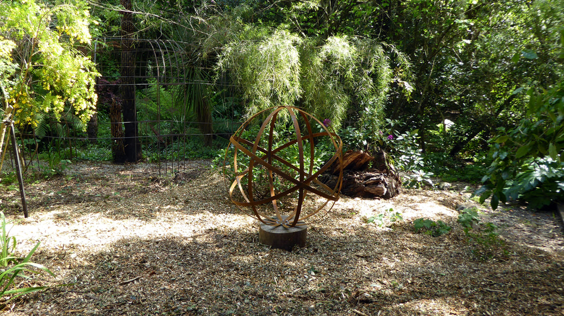 Bickleigh Vale, Abbotsley garden sculpture, October 2020
