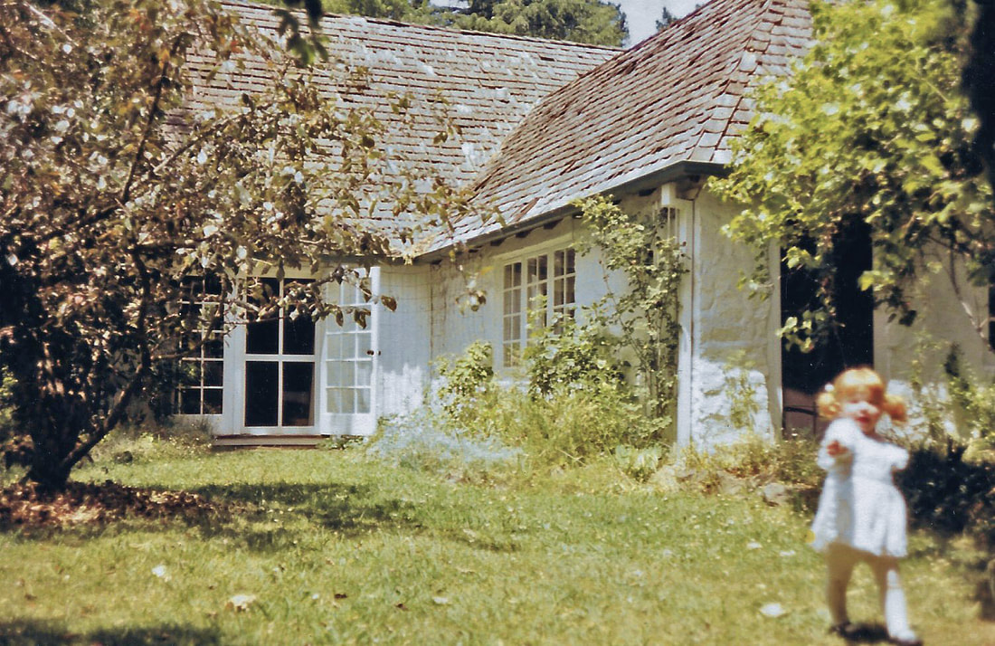 Bickleigh Vale, Lynton Lee, 1981 with old shingle roof